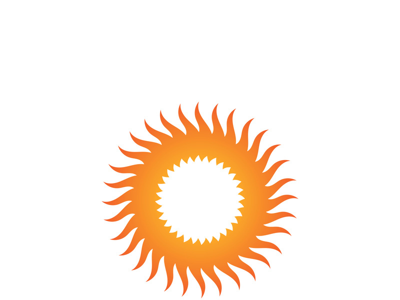 Sun Vector illustration Icon