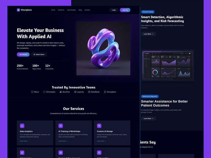Applied AI Solutions for Business Automation & Data Analytics