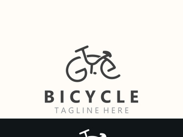 Bicycle icon template design inspiration. Bicycle store Quality symbol vector preview picture