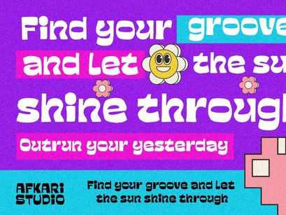 Gatok - Playful Display Typeface