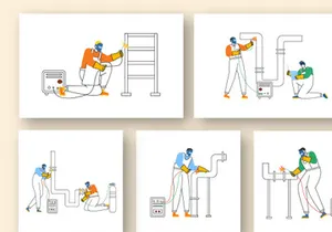 23 Welding Service Illustration