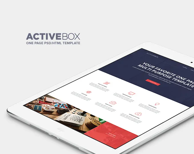 ​ActiveBox HTML Template