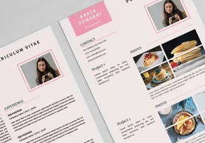 Feminine Resume Sumarni