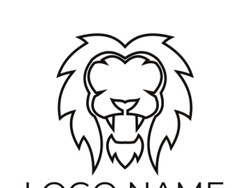 Lion logo preview picture