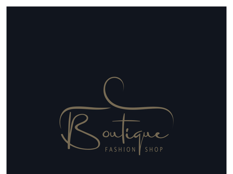 Simple clothes hanger logo details with creative design.for business, boutique, fashion, lifestyle, beauty, wardrobe, wedding dress, clothing store