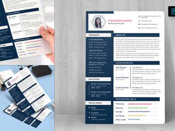 Resume CV Template-29 preview picture