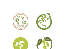 Extra virgin olive oil logo icon design vector illustration