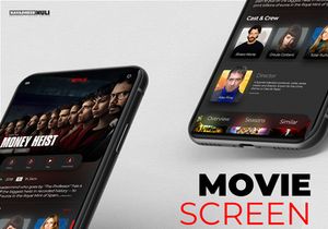 Netflix app | UI REDESIGN  | Freebie