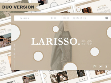 Larisso - PowerPoint Template preview picture