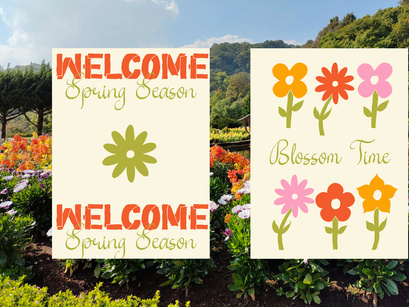 Petal Types | Fun Hand Drawn Font
