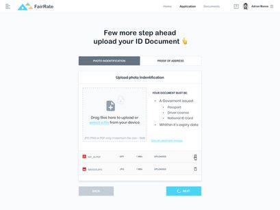 FairRate - Finance Web App UI Kit