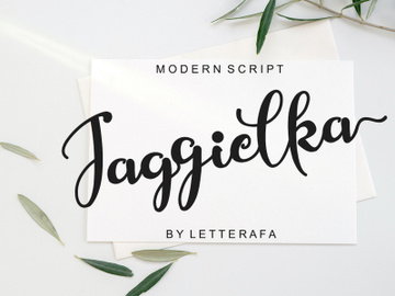 Jaggielka - Modern Calligraphy Font preview picture