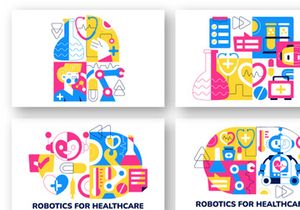10 Robotic For Healthcare Illustration