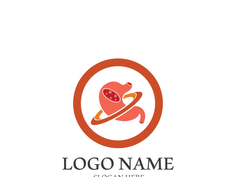 stomach care icon design concept vector illustration