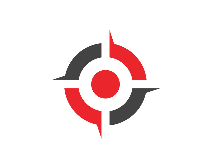 Focus icon illustration design template