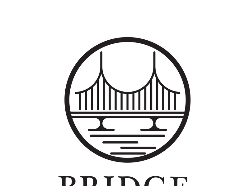 Bridge logo icon design and business symbol template