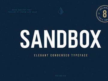 Sandbox Elegant Sans Typeface preview picture