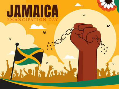 10 Jamaica Emancipation Day Illustration