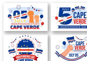12 Cape Verde Independence Day Illustration