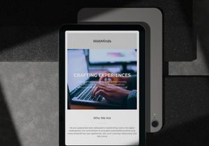 WebMinds - Tech Enthusiasts Landing Page UI Kit