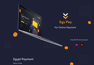Egy Pay UI Design | Free Download