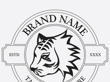 Tiger logo vintage preview picture
