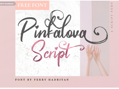Pinkalova Free Font