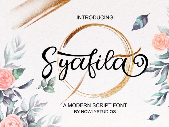 Syafila Script preview picture