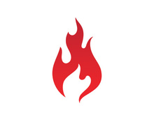 Fire flame vector illustration design