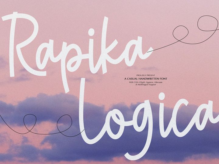 Rapika Logical | Casual Handwritten