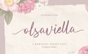 Olsaviella - Signature Font