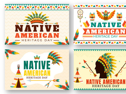 11 Native American Heritage Day Illustration