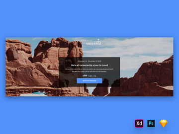 Hero Header for Travel Agency Websites-03 preview picture