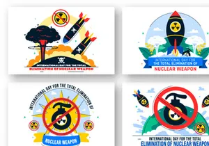 10 Total Elimination of Nuclear Weapon Illustration