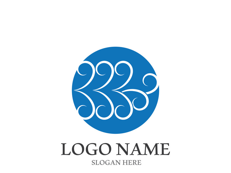 Wind icon vector illustration design template