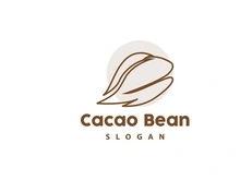 Cacao Logo, Cocoa Fruit Plant Logo