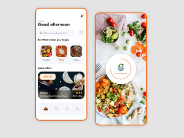 Food Delivery Application design preview picture