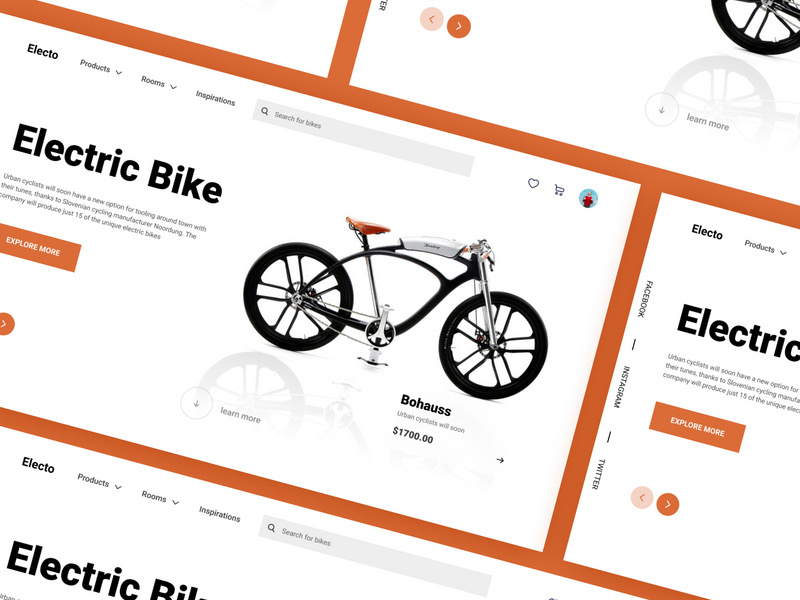 Electric Bike Web Hero