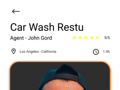 Online Car Wash - App UI Design - [Figma]