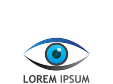 Eye logo with modern concept.