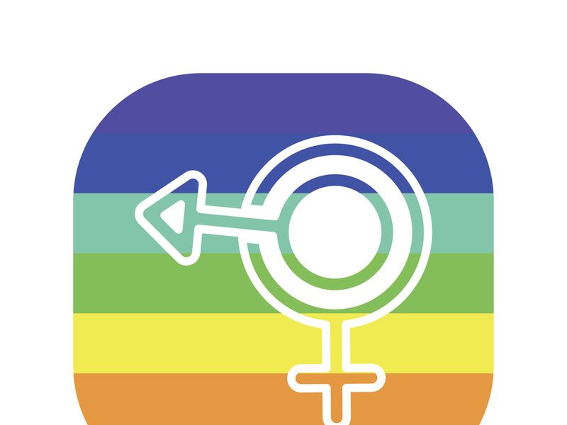 Gender logo design