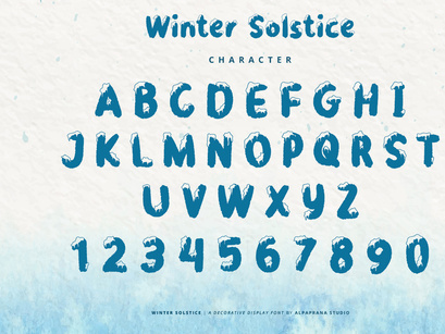 Winter Solstice - Display Font