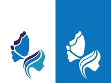 Beauty butterfly vector icon design