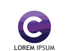 Modern colorful C letter initial logo.