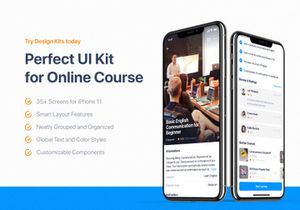 Edulake - Online Course UI Kit for Figma