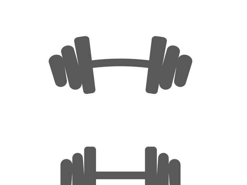Gym Badge icon Fitness Logo Design