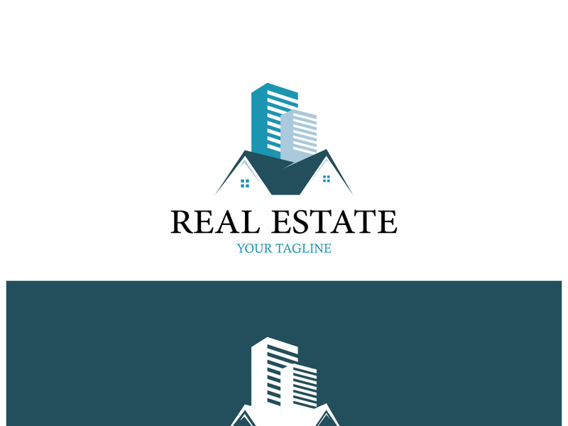 simple real estate logo design,building,skyscraper,property business,apartment,architecture vector