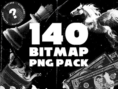 140 Bitmap PNG Pack