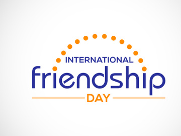 International friendship day vector template for the celebration. preview picture