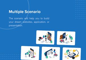 Online education illustration v3